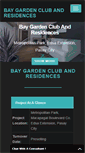 Mobile Screenshot of baygardenclubandresidences.com